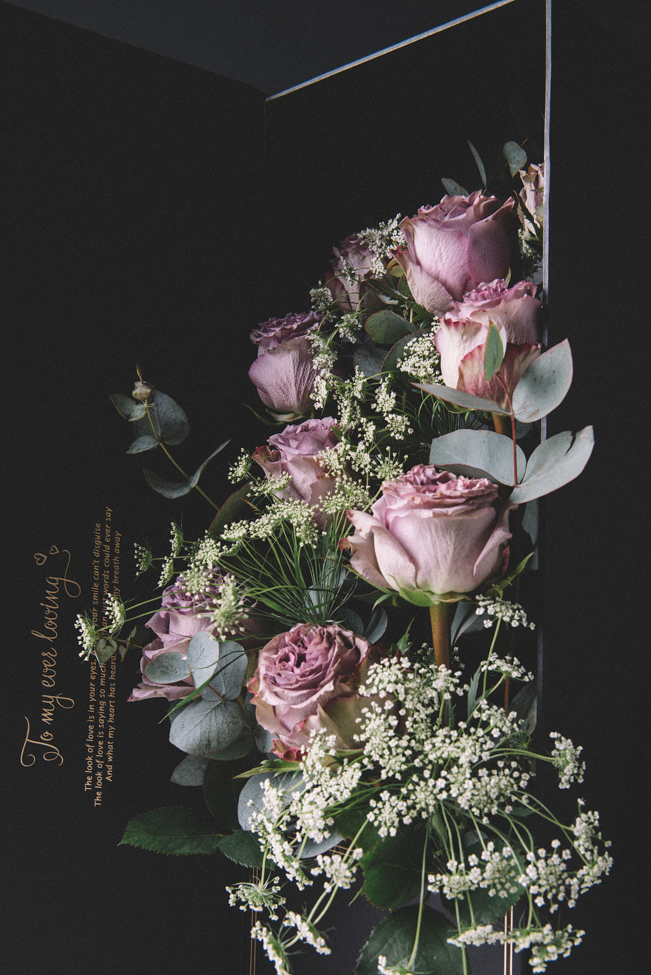 半朵鮮花 靜物攝影中的苗木之美